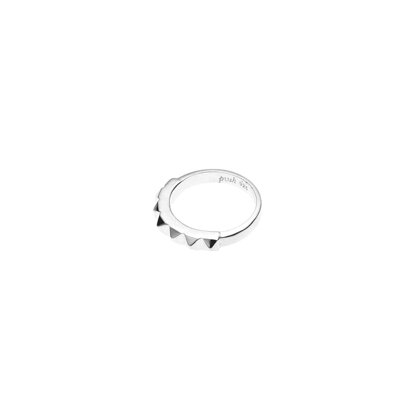 Sun Gaze Ring Set | Sterling Silver