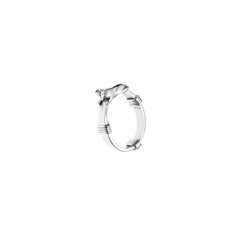 Wolf Ring | Sterling Silver