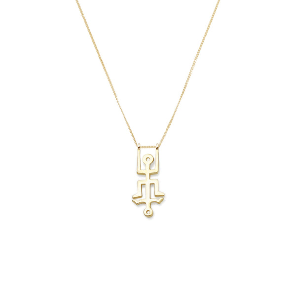 Mini Hangman Necklace | 925 Sterling Silver and Gold Plated
