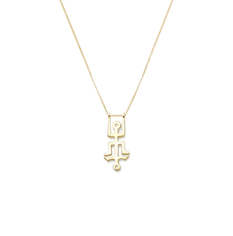 Mini Hangman Necklace | 925 Sterling Silver and Gold Plated
