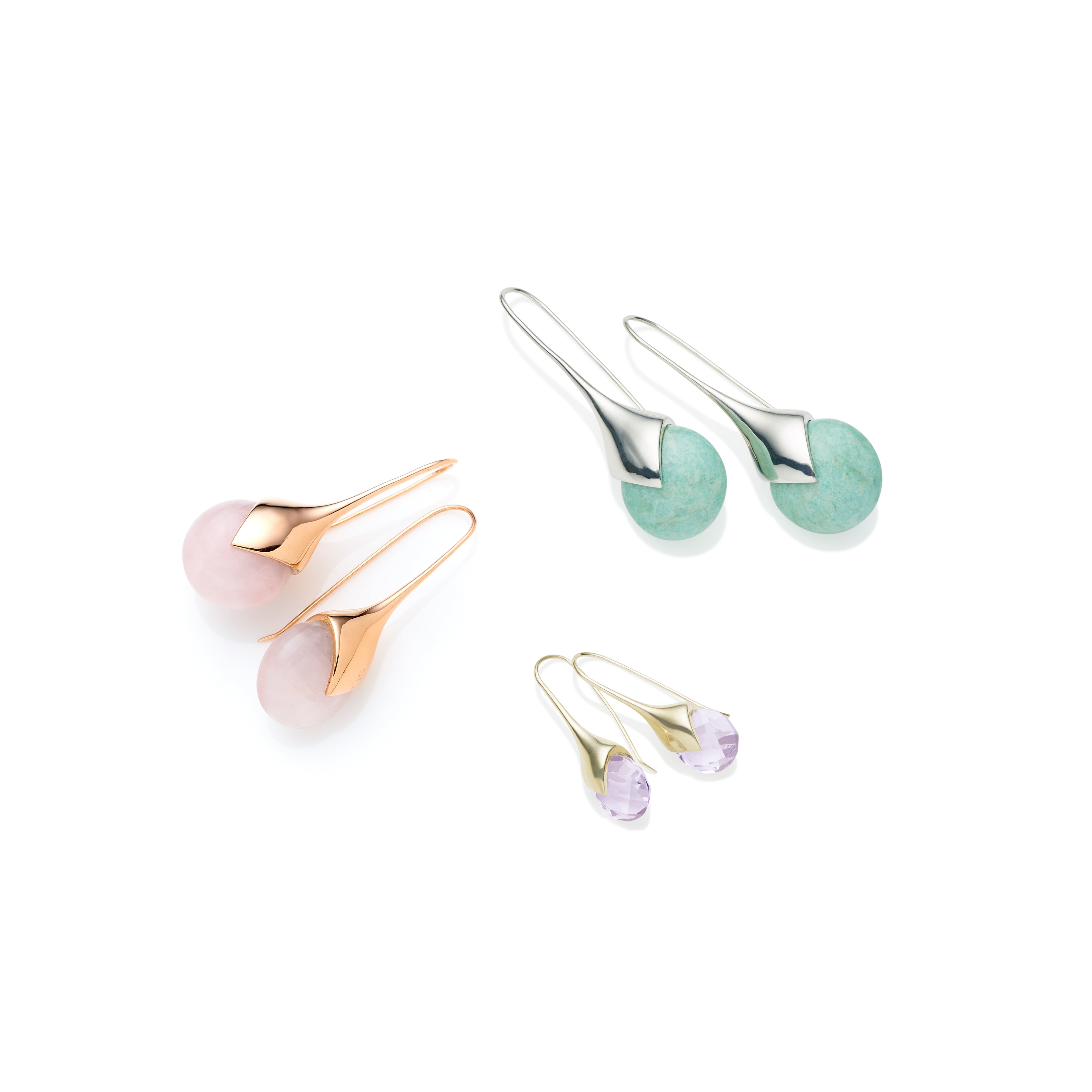 Mini Masai Earrings | Sterling Silver